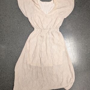 Sienna Sky Cream Midi Dress